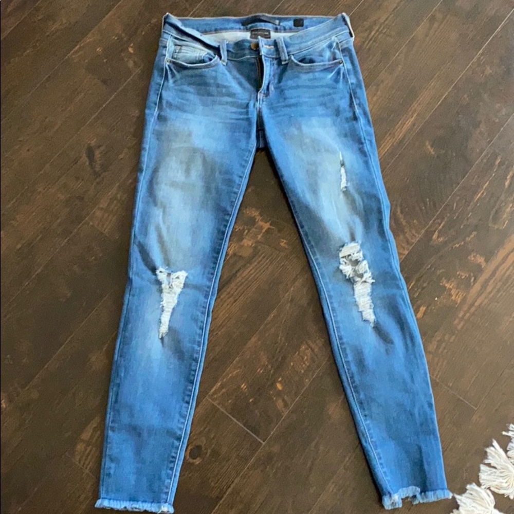 SP BLACK label Mid rise ripped denim jeans